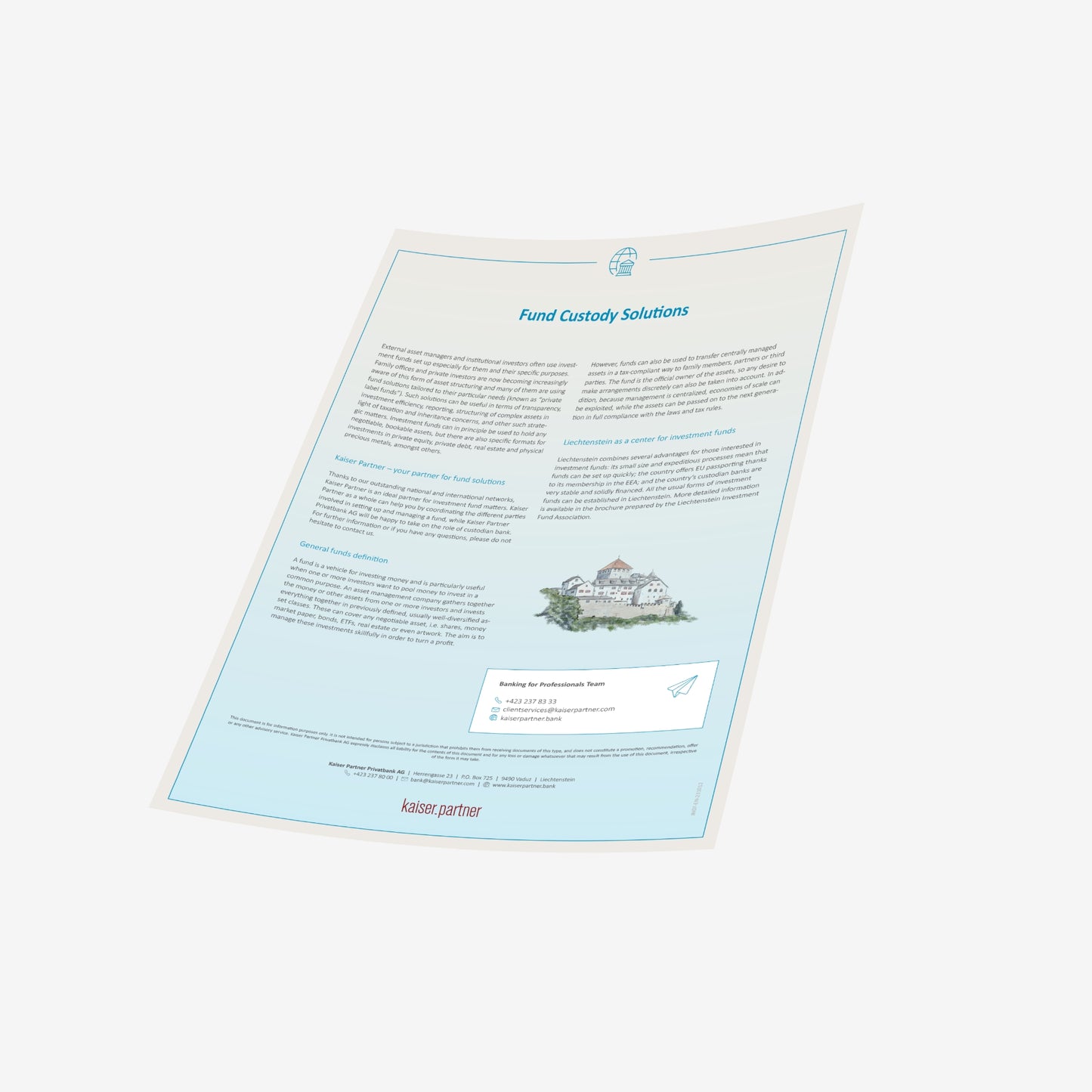 Spezielle Fondslösungen (IN07)